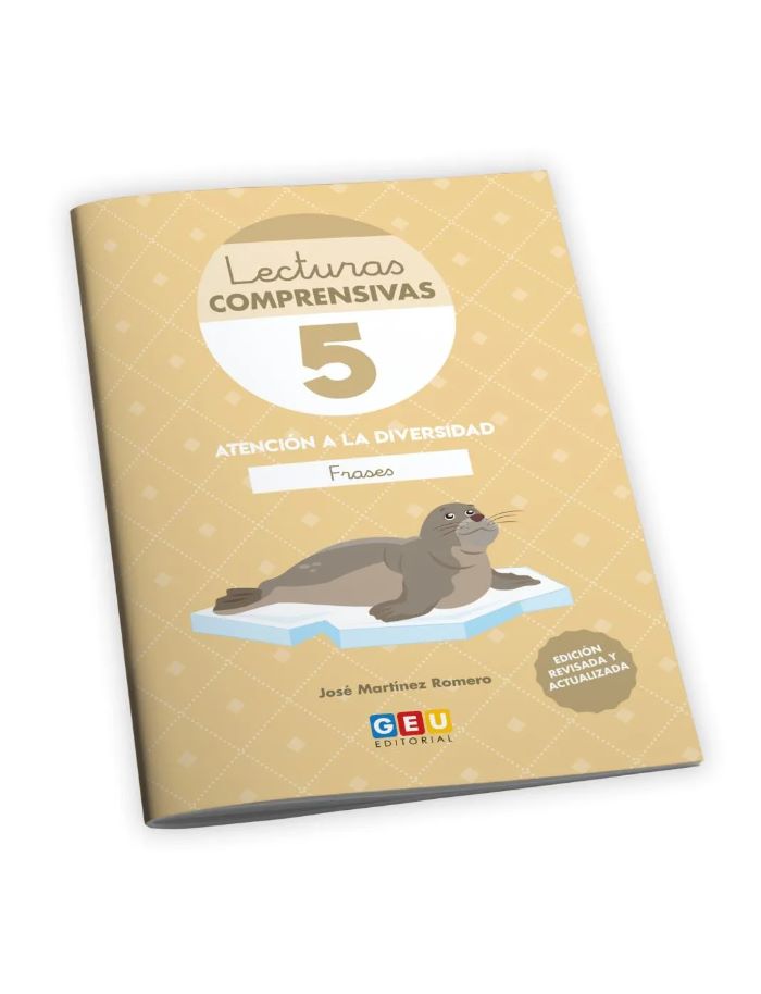 cuaderno 5 de Lecturas comprensivas forma parte de una colección de 21 cuadernos dedicados a desarrollar la lectoescritura y comprensión lectora.